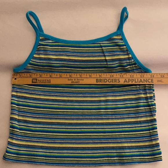 5•7•9 Vintage 90’s Striped Slightly Cropped Tank - Picture 8 of 9